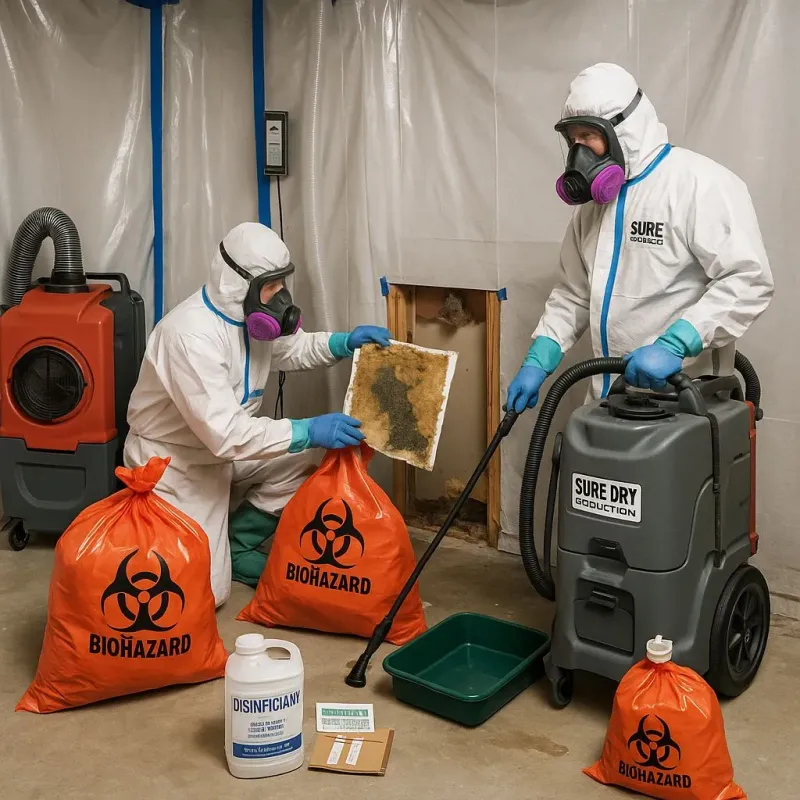 Contaminated Water Handling Protocols process in Muskegon Heights, MI